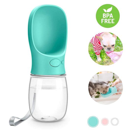 Hunde Trinkflasche mit Napf für unterwegs, Ansicht 2