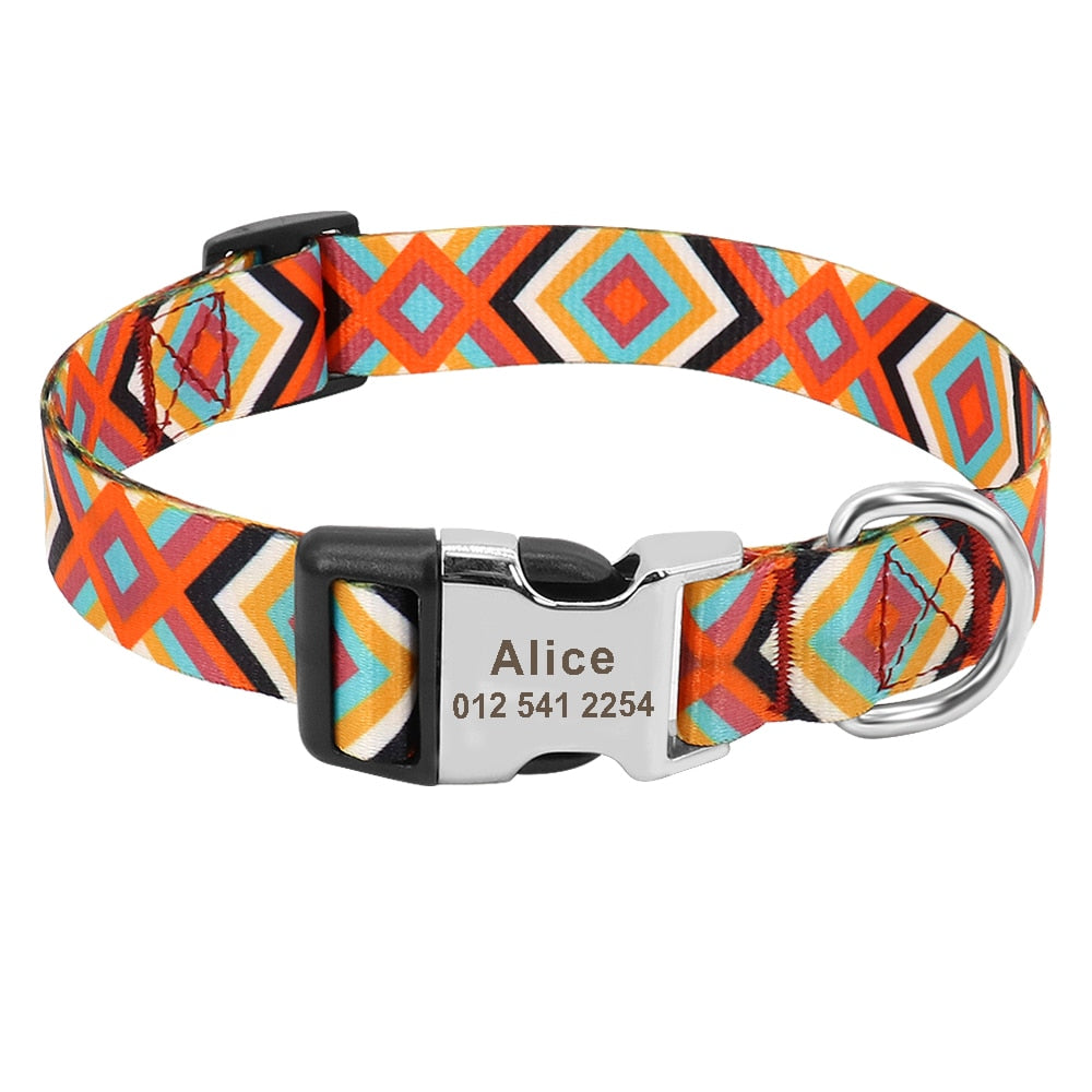 Personalisiertes Hundehalsband aus Nylon mit Namen, Ansicht 6