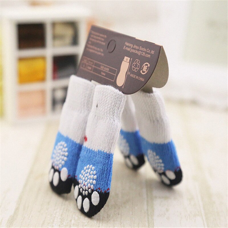 Rutschfeste Hundesocken, 4er Set, Ansicht 4