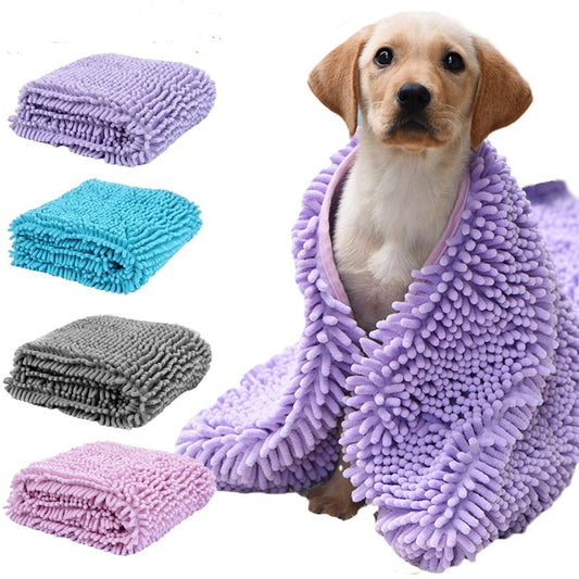 Saugfähiges Hundehandtuch aus Mikrofaser