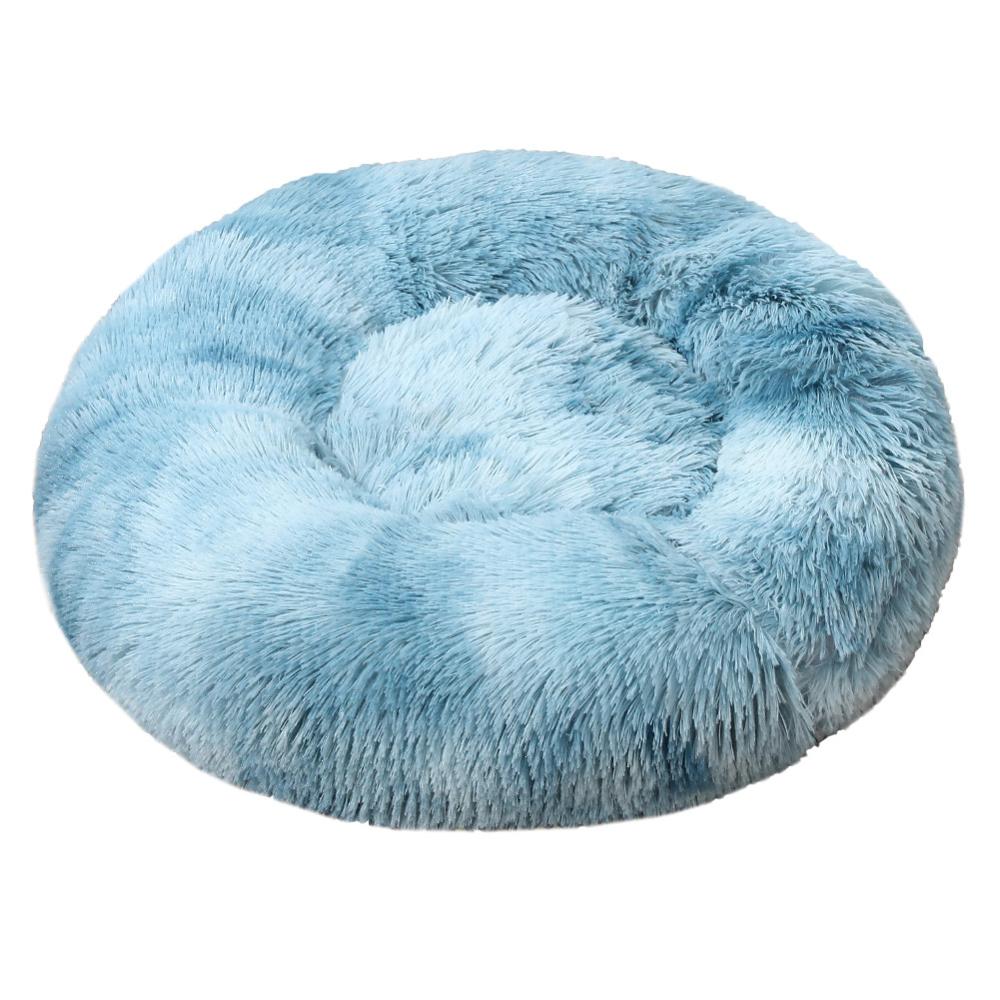 Hundebett Donut flauschig - rundes Kuschelbett, waschbar