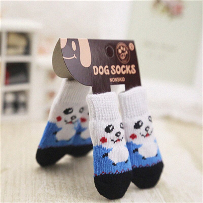 Rutschfeste Hundesocken, 4er Set, Ansicht 5