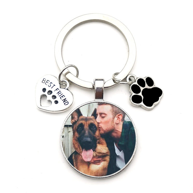 Personalisierter Schlüsselanhänger mit Hundefoto, Ansicht 5