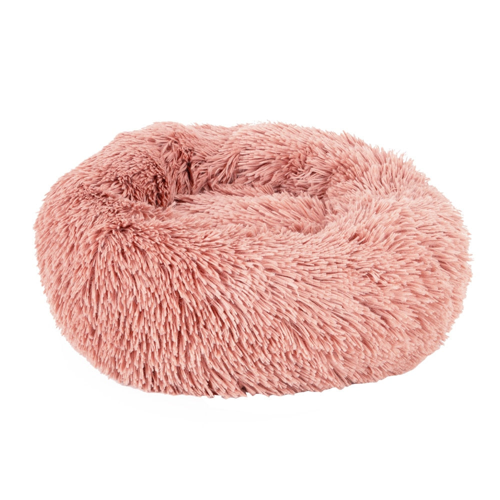 Flauschiges Donut Hundebett, rund und waschbar, Ansicht 9