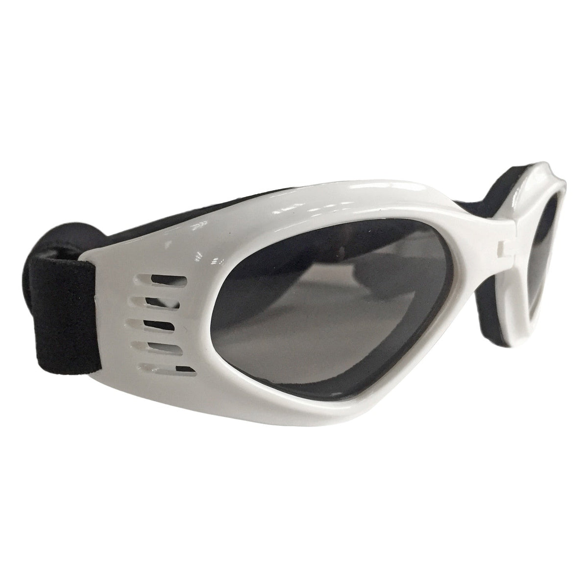 Sonnenbrille für kleine Hunde in Weiß