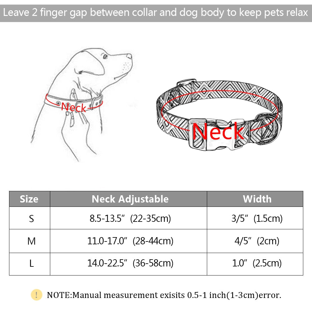 Personalisiertes Hundehalsband aus Nylon mit Namen, Ansicht 4