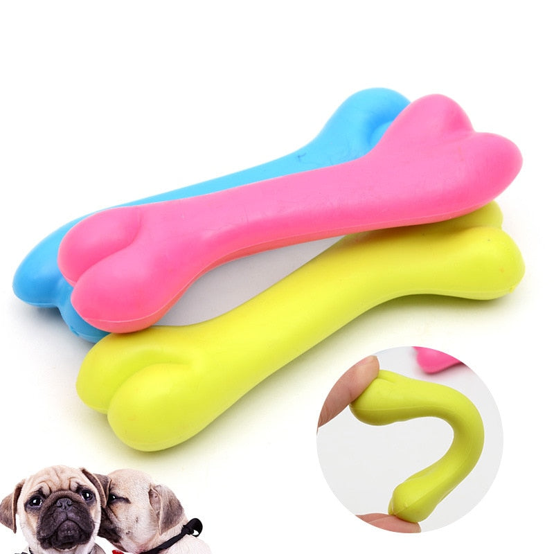 Kauspielzeug Hund Gummi - Zahnpflege Spielzeug für kleine Hunde