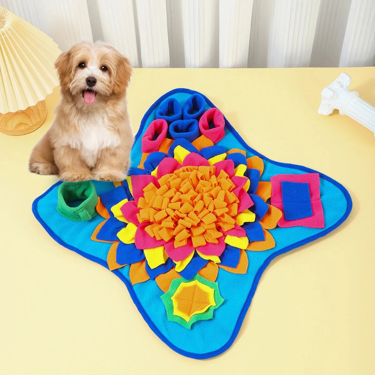 Schnüffelteppich Hund - Intelligenzspielzeug gegen Langeweile