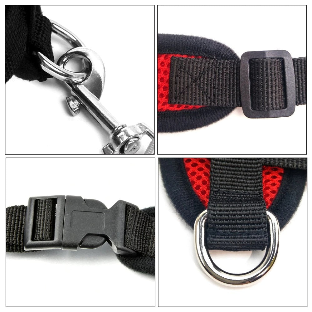 Hundegeschirr mit Leine Set - reflektierendes Brustgeschirr